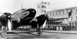 Böblingen war der erste Landesflughafen Württembergs. Bild: Archiv Leipner