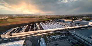 Die Factory 56 des Mercedes-Benz-Werks in Sindelfingen.